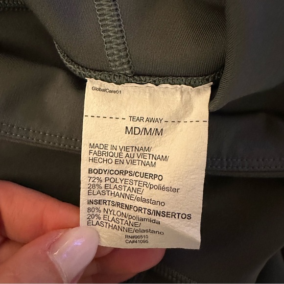 Under Armour Charcoal Performance Leggings - Picture 7 of 7